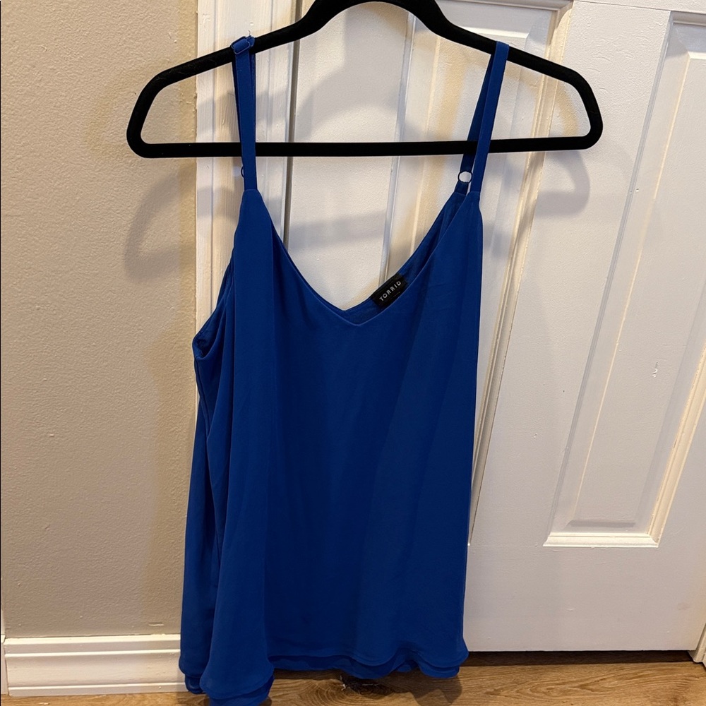 Torrid Royal Blue Camisole Top